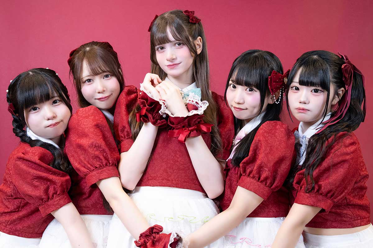 左から成宮れの、加藤美沙、MIMA、西野もえ、望月おゆ【写真：増田美咲】