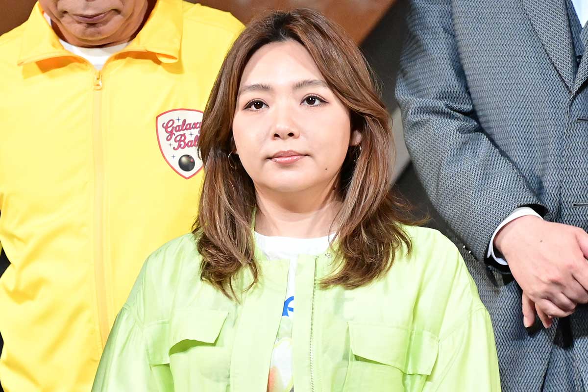 取材会に出席した野呂佳代【写真：ENCOUNT編集部】