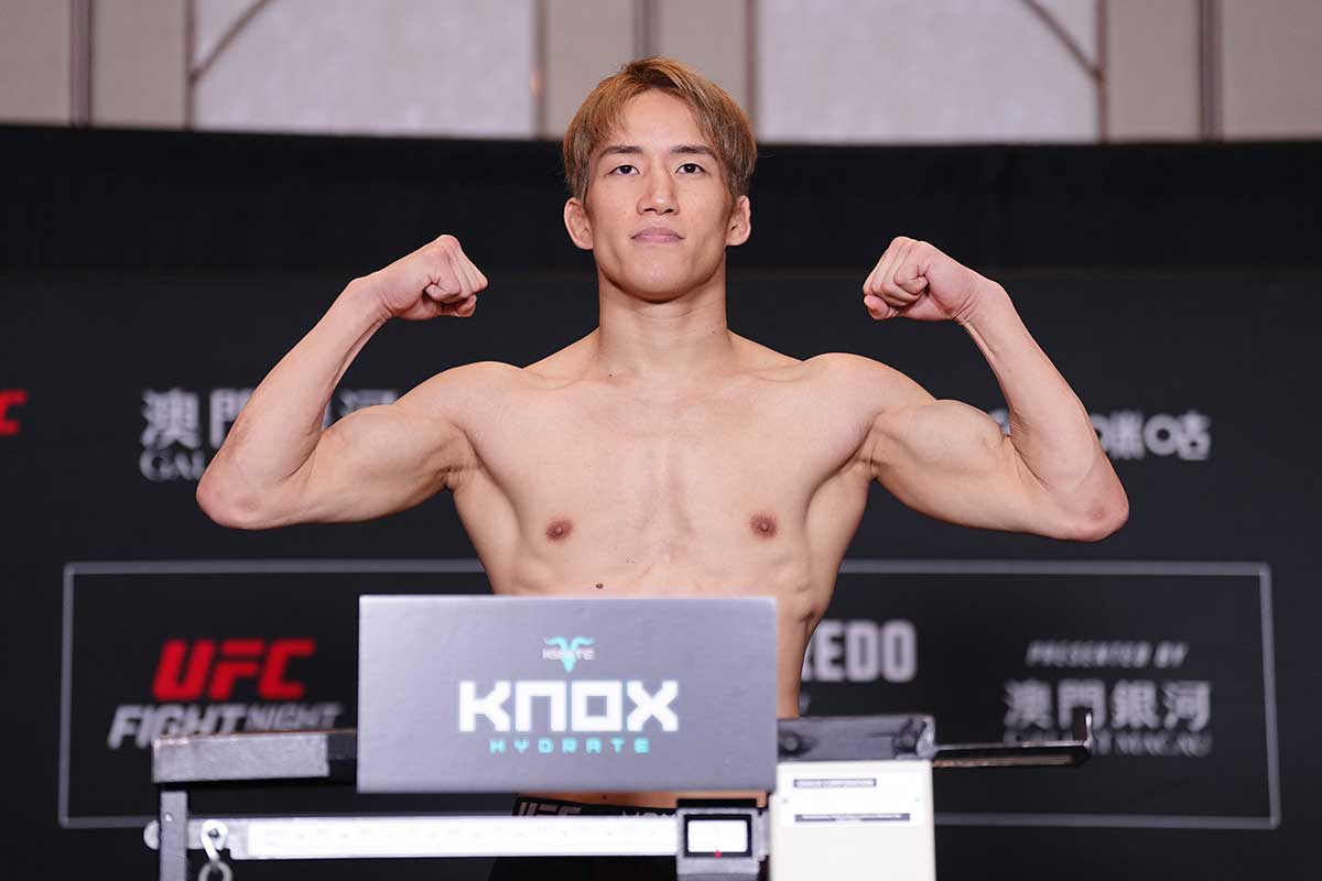 朝倉海、110秒KOでUFC初勝利「自分の打撃は世界一だ」　騒然とするマカオのファンの前で「相手は誰でもいい。すぐにでも次やりたい」