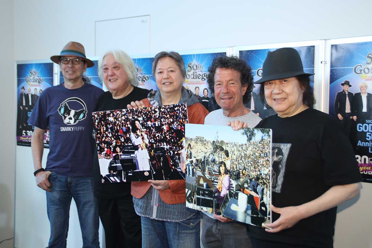 46年前のネパール公演を振り返るゴダイゴ【写真：ENCOUNT編集部】