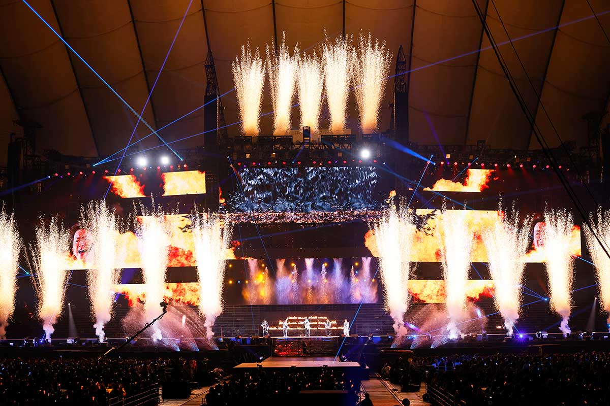 ド派手演出も嵐ライブの醍醐味だ
