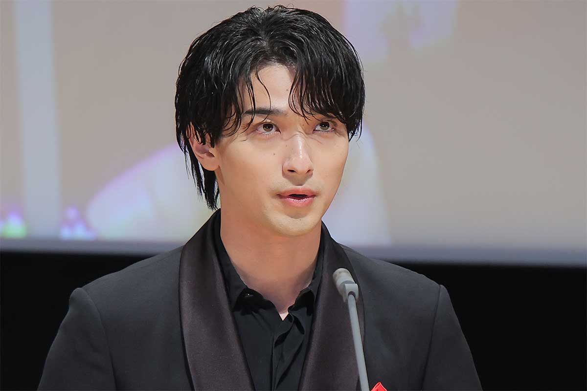 イベントに出席した横浜流星【写真：ENCOUNT編集部】