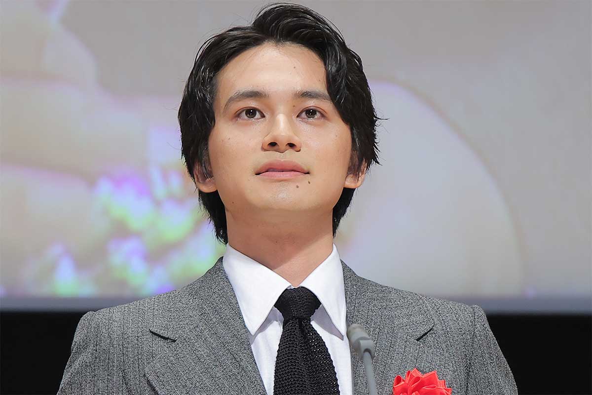 イベントに出席した北村匠海【写真:ENCOUNT編集部】