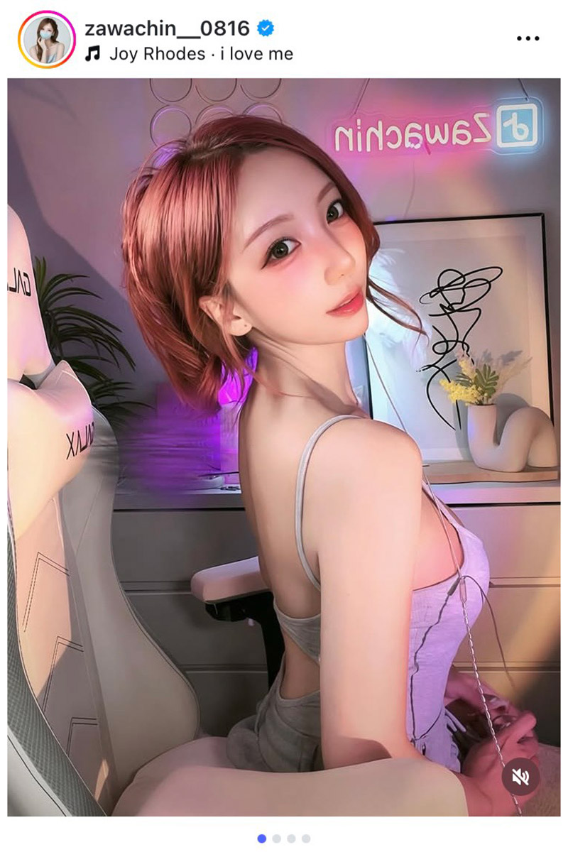 ざわちん【写真:インスタグラム(@zawachin__0816)より】