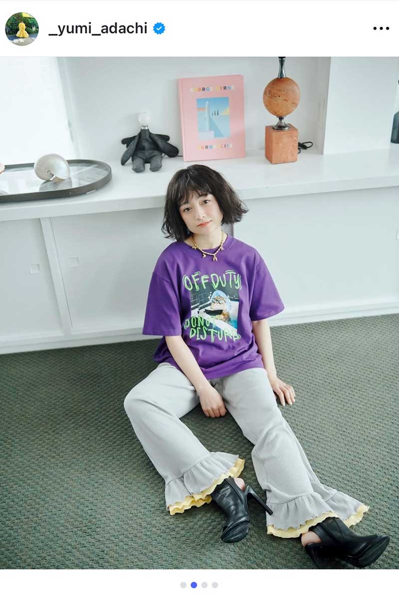 安達祐実【写真：インスタグラム（＠_yumi_adachi）より】