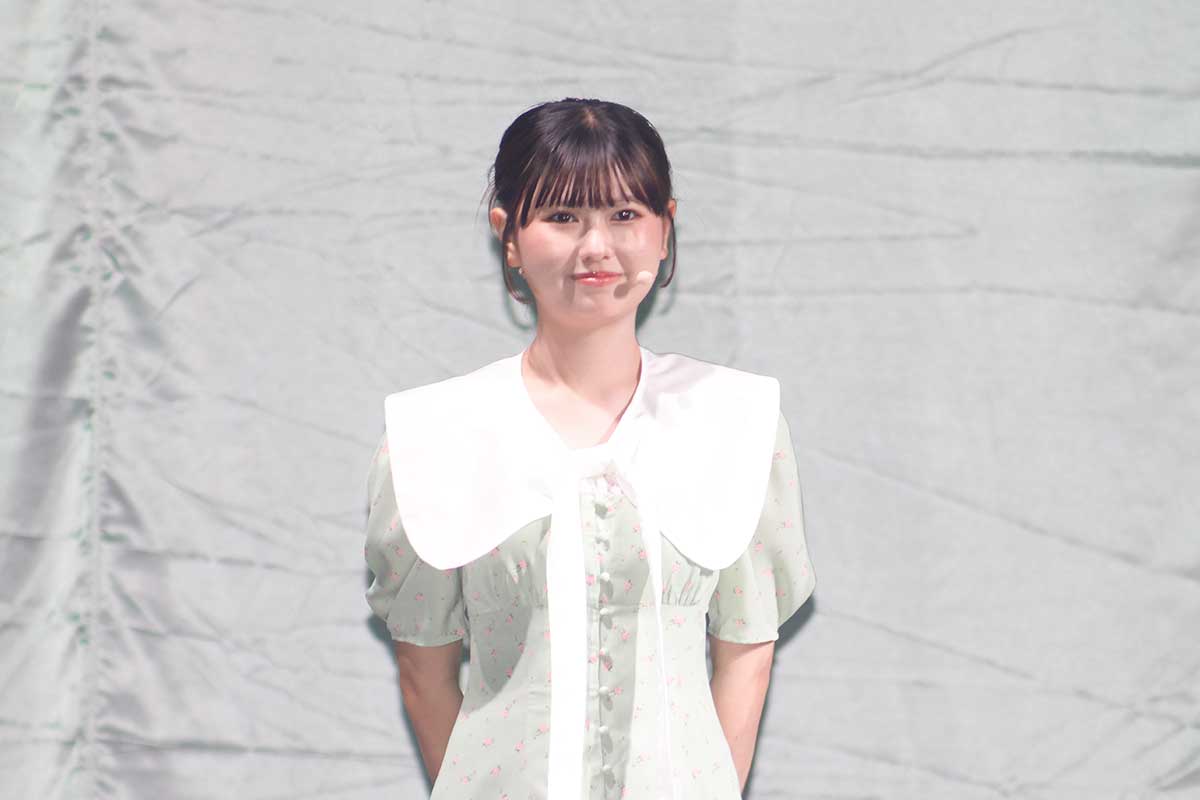 イベントに登壇した長浜広奈【写真：ENCOUNT編集部】