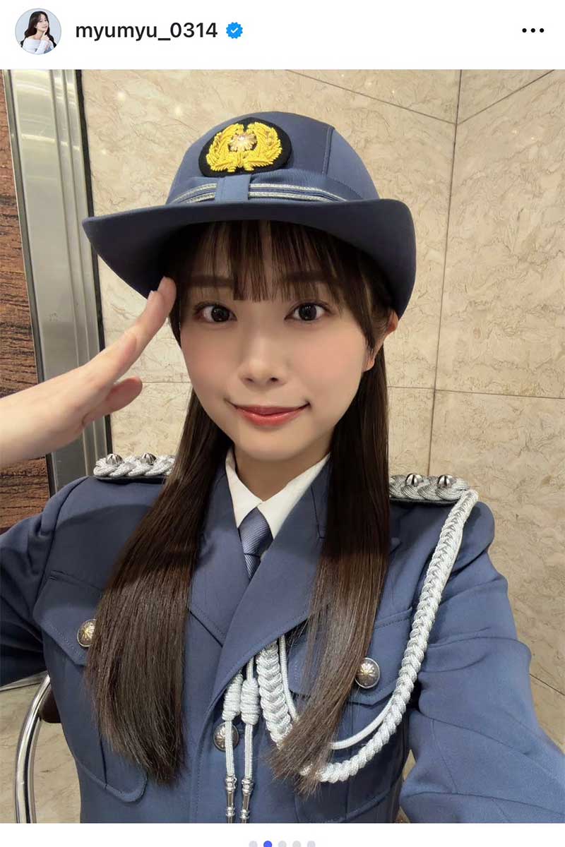 森山未唯【写真:インスタグラム(@myumyu_0314)より】