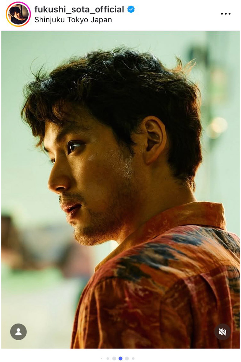 福士蒼汰【写真：インスタグラム（＠fukushi_sota_official）より】