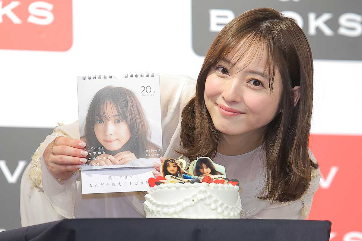 イベントに登壇した佐々木希【写真:ENCOUNT編集部】
