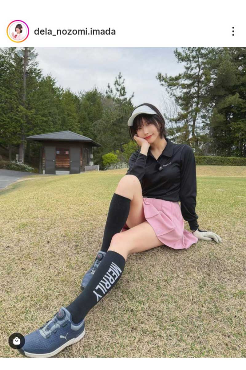 今田希【写真：インスタグラム（＠dela_nozomi.imada）より】
