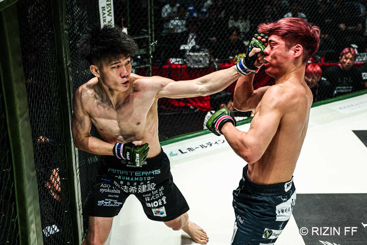 【RIZIN】崖っぷちの赤田功輝、左フック被弾で失神KO敗戦　平本蓮の「BLACK ROSE」離脱も痛恨4連敗…ケージ内で呆然