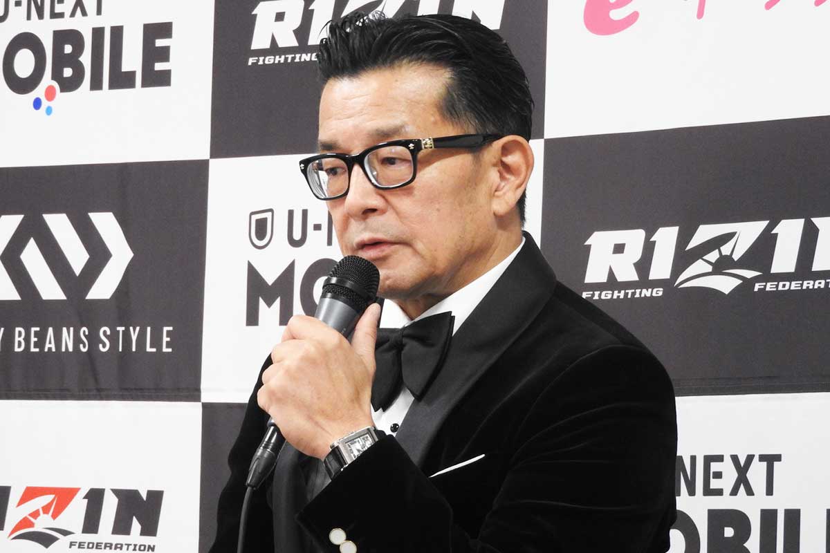 【RIZIN】大幅体重オーバーの元幕内力士は「プロ失格」　大会後に榊原CEOが憤り…GP査定試合にKO勝利も「送り出す気にならない」