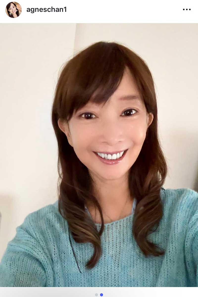 アグネス・チャン【写真：インスタグラム（＠agneschan1）より】