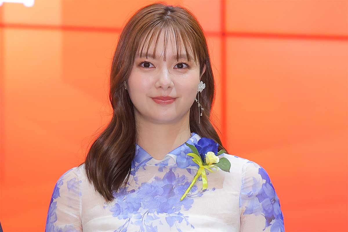 イベントに登壇した新川優愛【写真：ENCOUNT編集部】