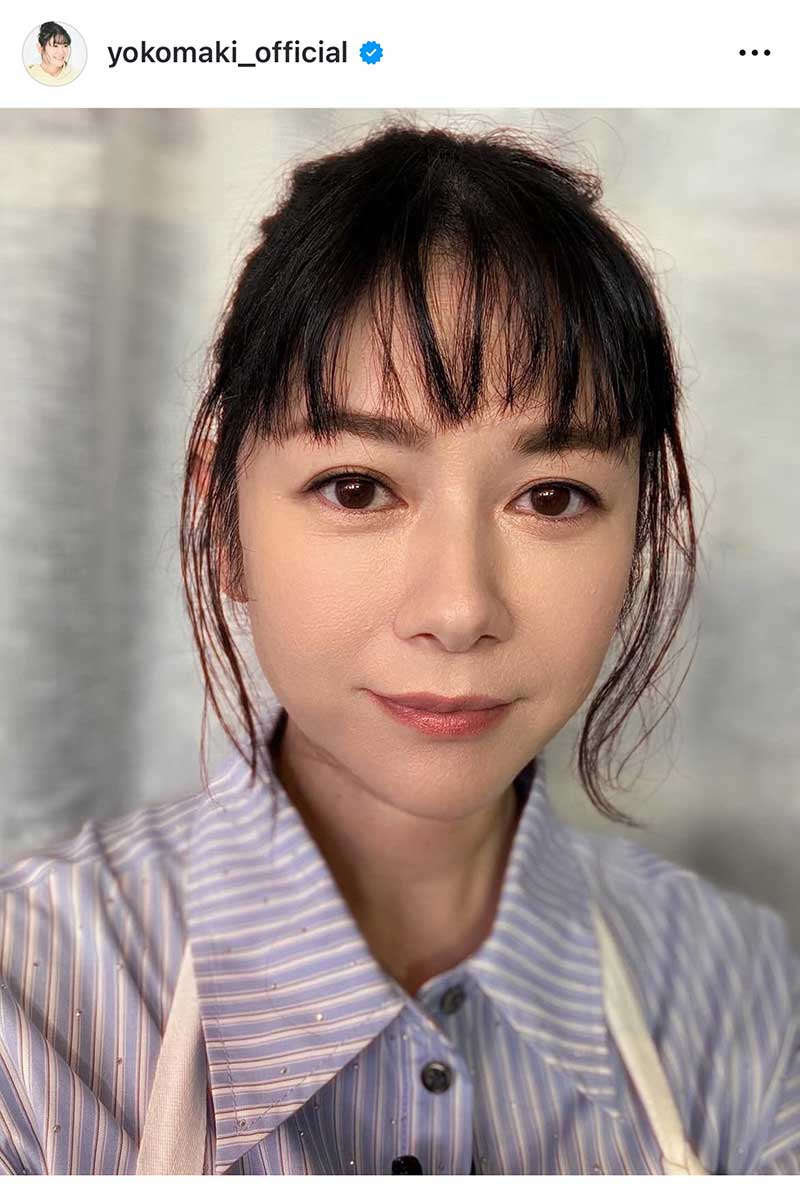 真木よう子【写真:インスタグラム(@ yokomaki_official)より】