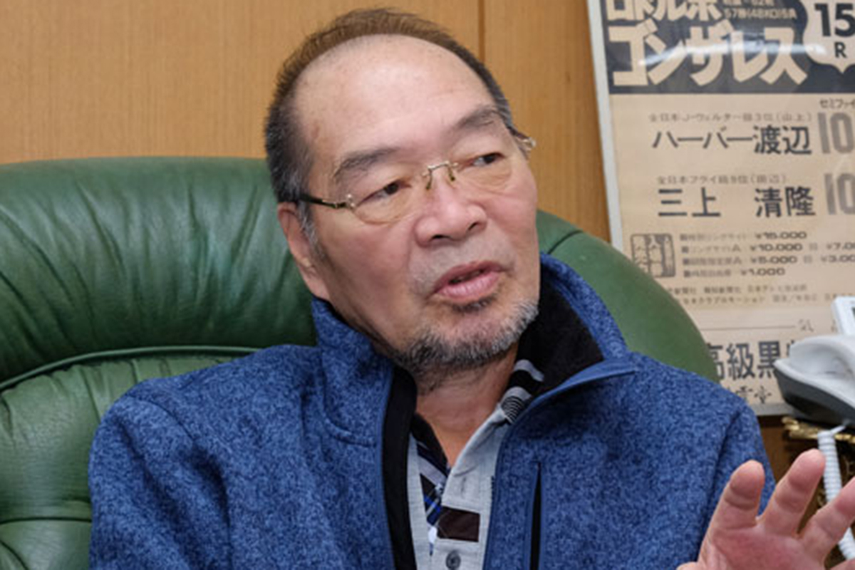 ガッツ石松さん【写真：山田隆】