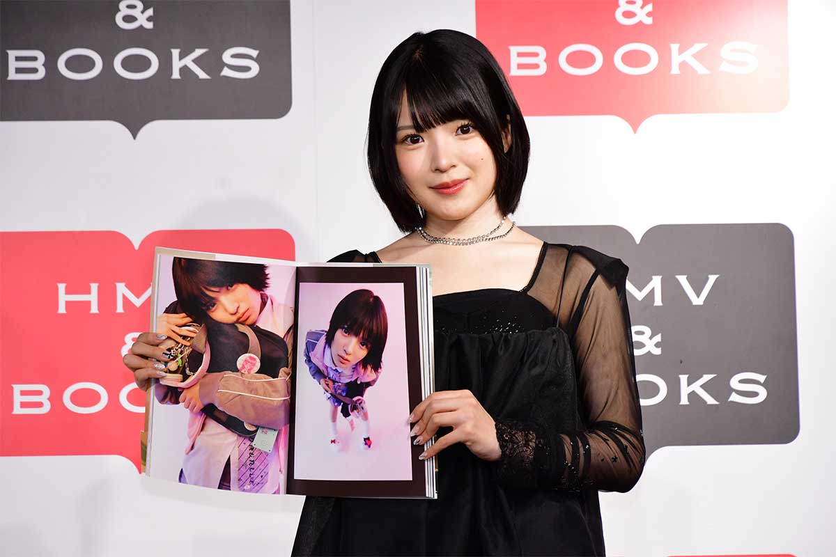 取材会に出席したつばきファクトリー・豫風瑠乃【写真：ENCOUNT編集部】