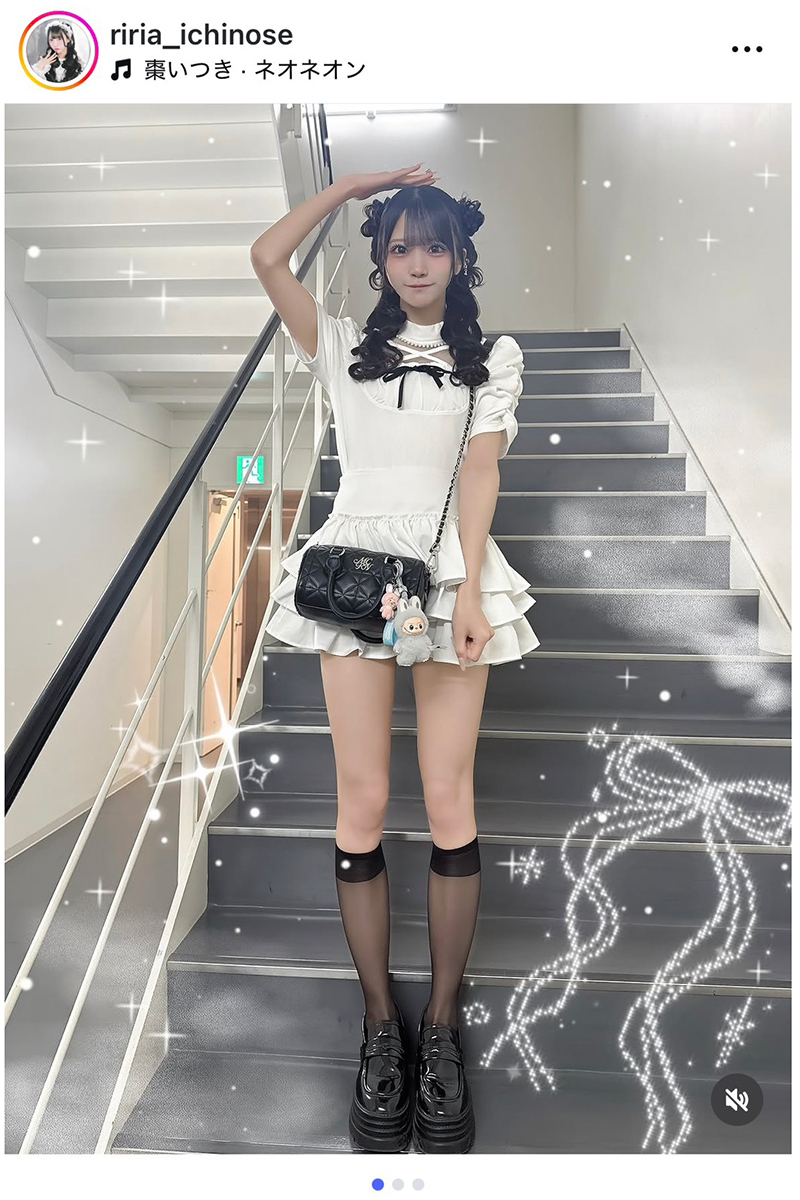 花いろは・市瀬りりあの実際の投稿【写真：インスタグラム（＠riria_ichinose）より】