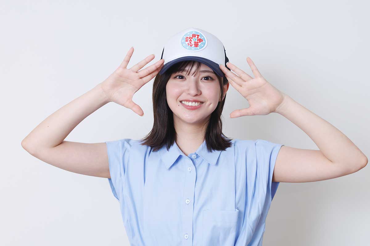 谷口彩菜は番組で天然キャラの個性を発揮している【写真：冨田味我】