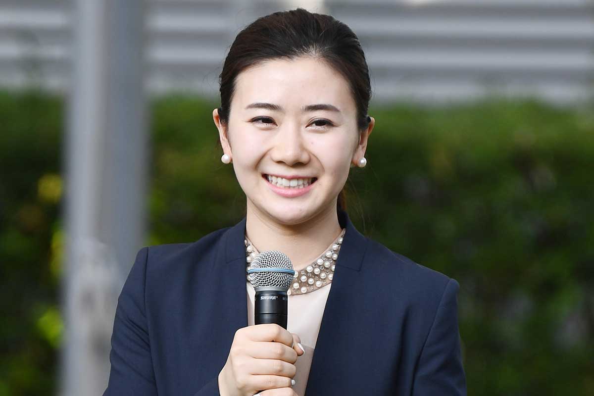 福原愛氏(2023年撮影)【写真:AP/アフロ】
