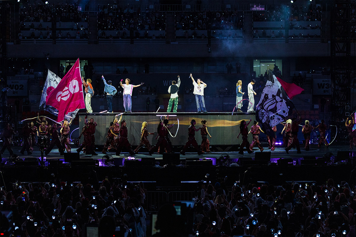3年8か月ぶりとなる釜山公演を実施【写真:(P)&(C)BIGHIT MUSIC】