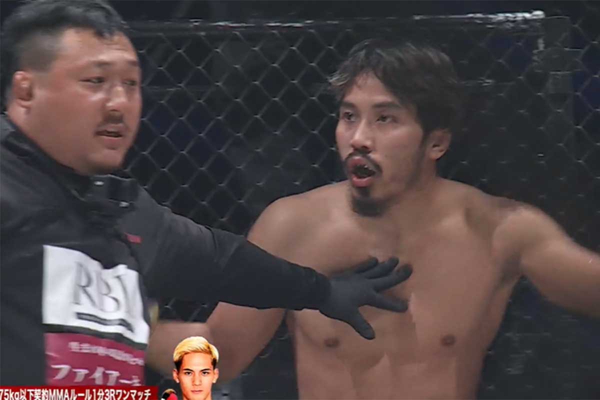 【BreakingDown】審判と選手がルール巡り言い合い　1人の選手が2度足関節を極められる悲劇「レフェリー謝った方が」