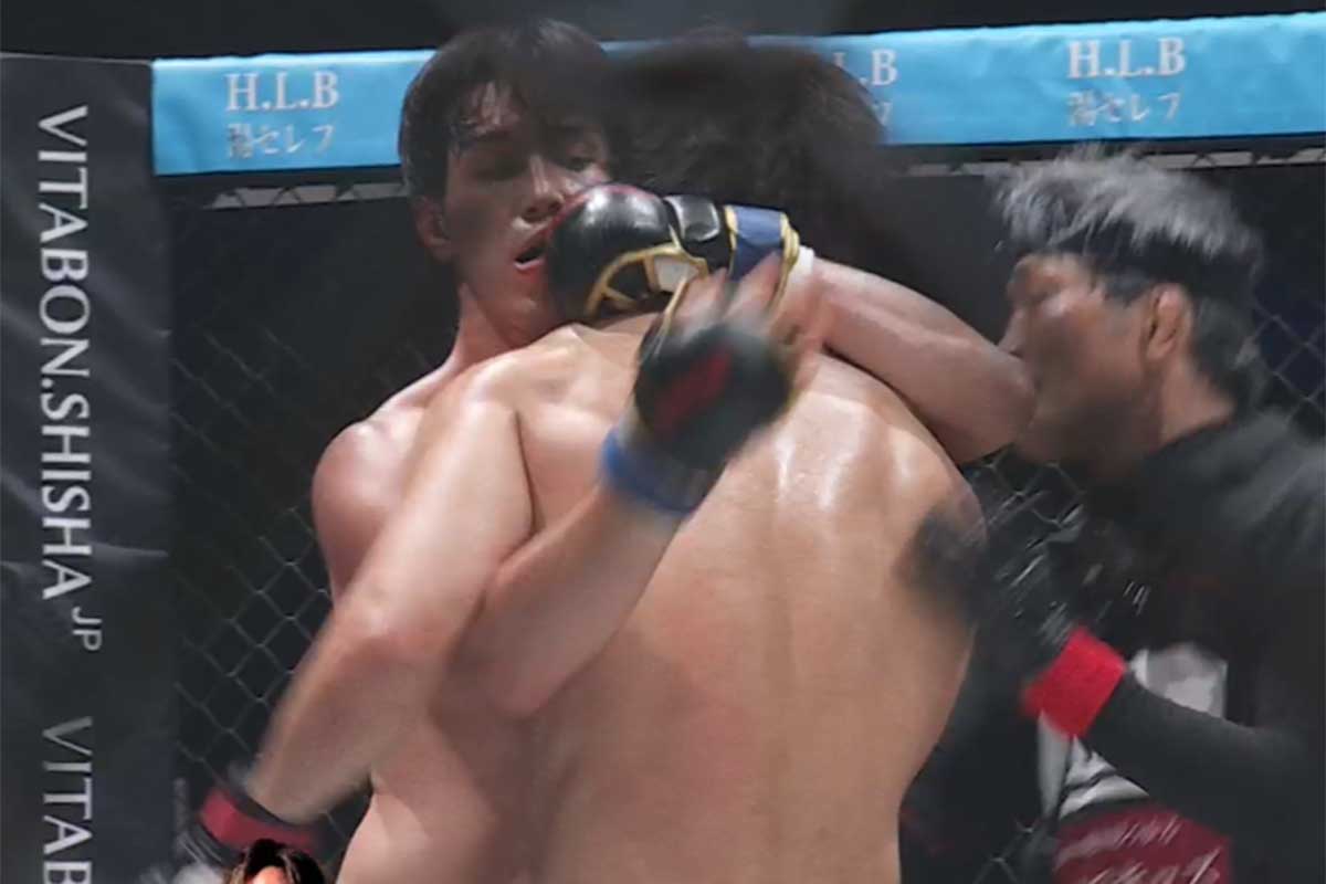 RIZIN・宇佐パト、BD王者・細川一颯と対戦し鼻から流血　壮絶な打ち合い制し勝利「めっちゃ面白い」「涙でる」