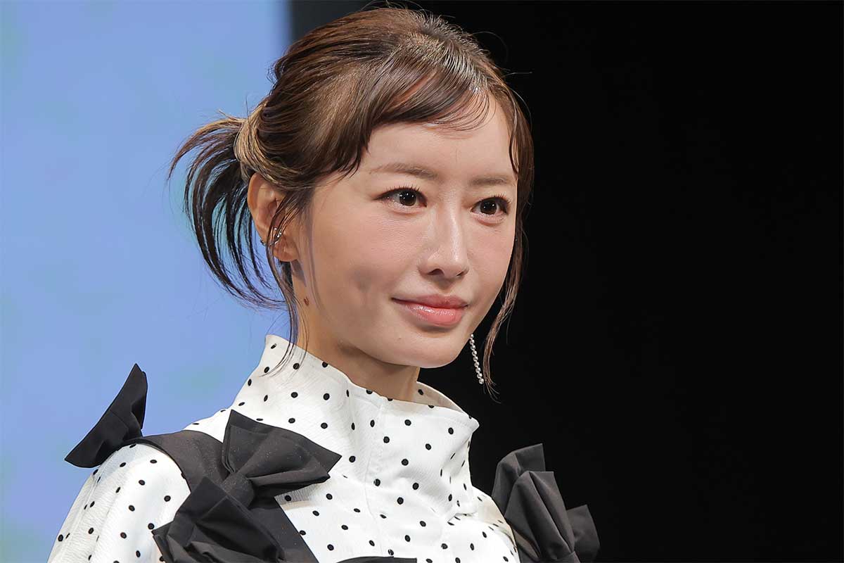 イベントに登壇した松本まりか【写真:ENCOUNT編集部】