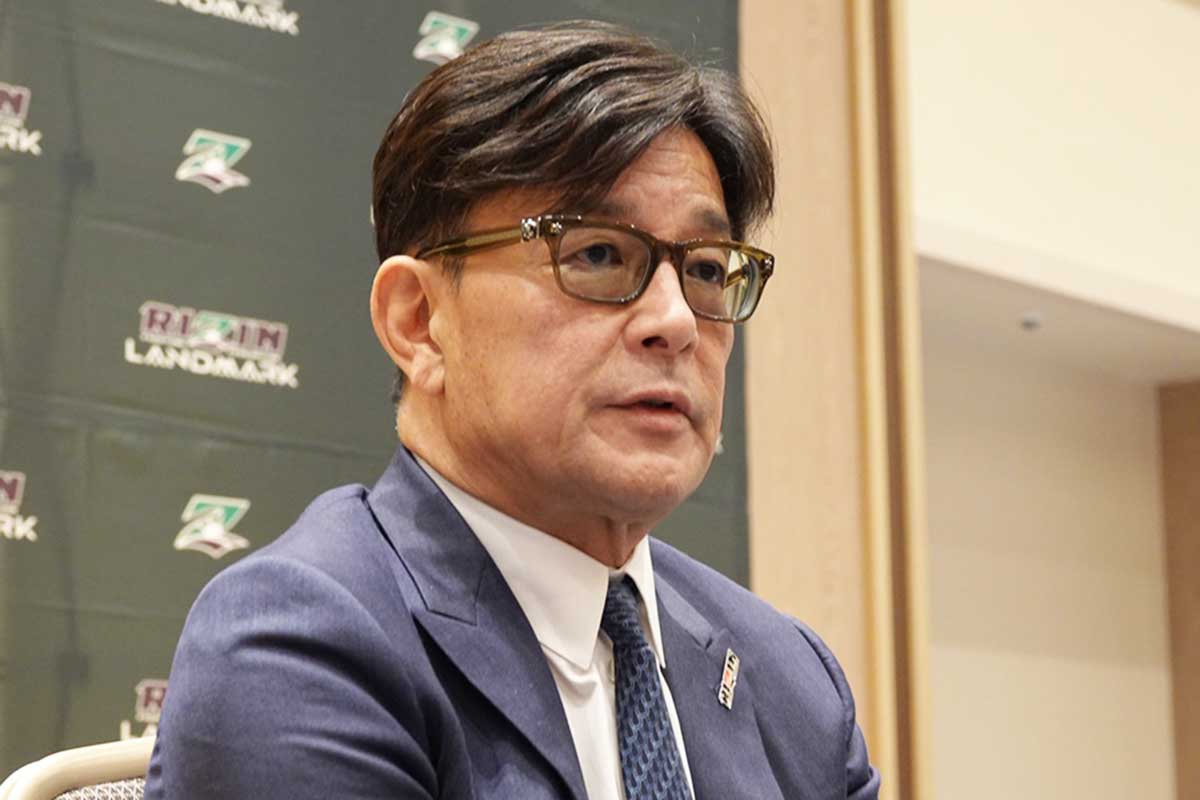 RIZIN・榊原CEO、ONEを心配「うちと組んだほうがいいんじゃ」　新興行に辛口「よくあれでやれるなと」