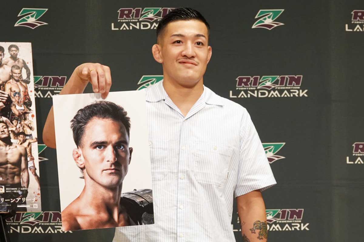 【RIZIN】タイトル戦抜擢の鹿志村仁之介、突然のチャンスに驚き「このタイミングか」　王者が珍しく警戒「柔術が突出して上手い」