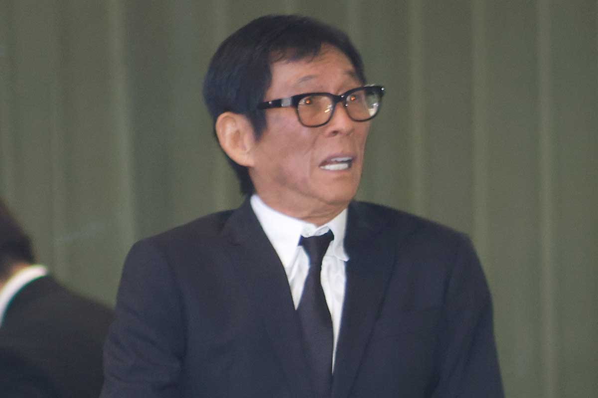 中村玉緒さん告別式に明石家さんま、通夜に続き2日連続　弔辞は松平健が務める…舘ひろしら著名人参列