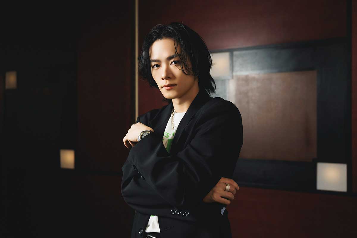 インタビューに応じたTHE RAMPAGE・川村壱馬【写真：冨田味我】