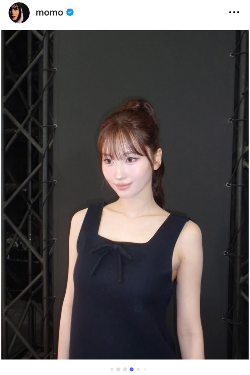 TWICE・MOMO【写真:インスタグラム(@momo)より】