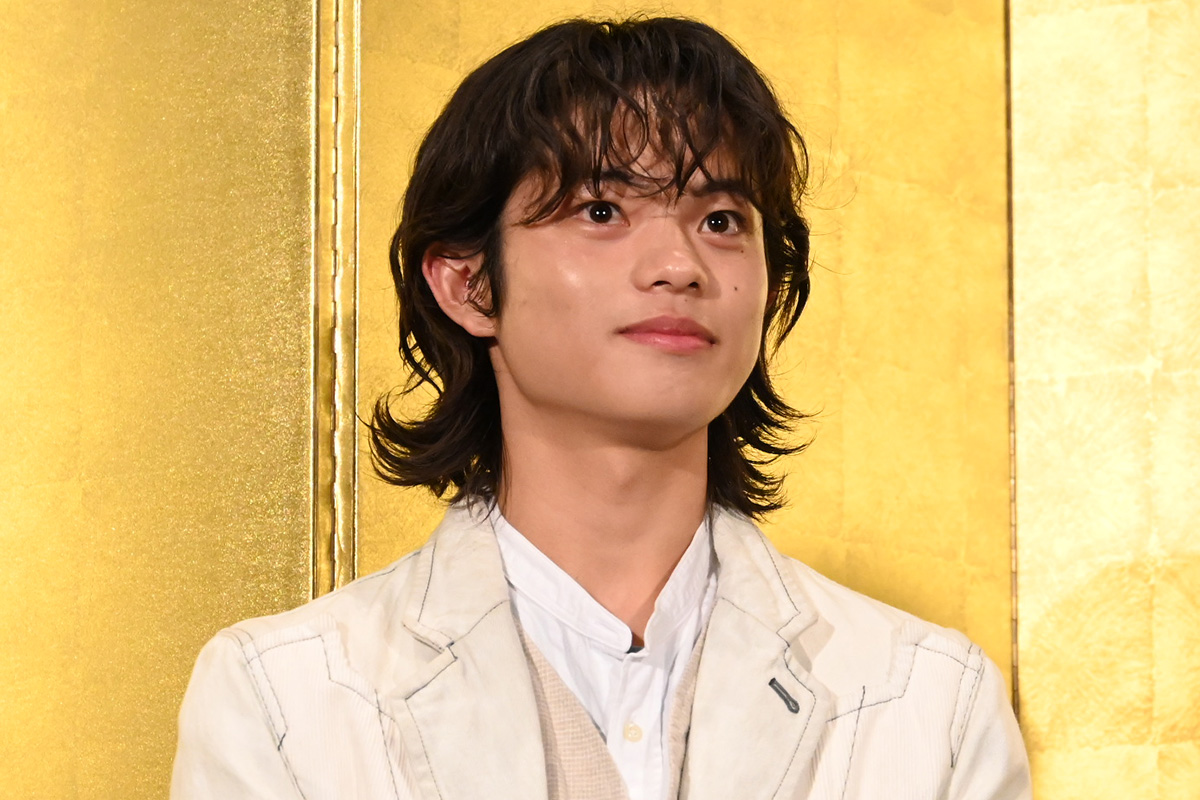 公開前夜祭に登壇した黒川想矢【写真：ENCOUNT編集部】