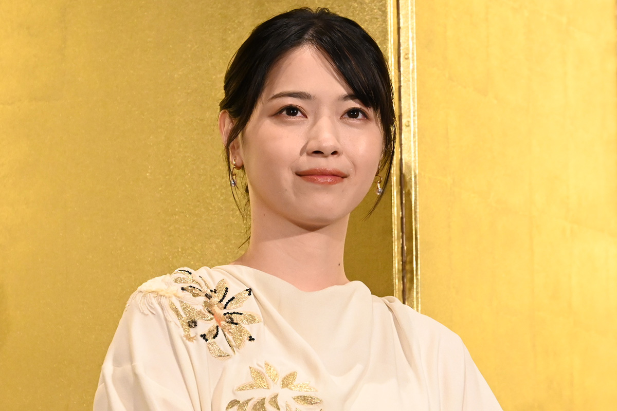 公開前夜祭に登壇した西野七瀬【写真：ENCOUNT編集部】