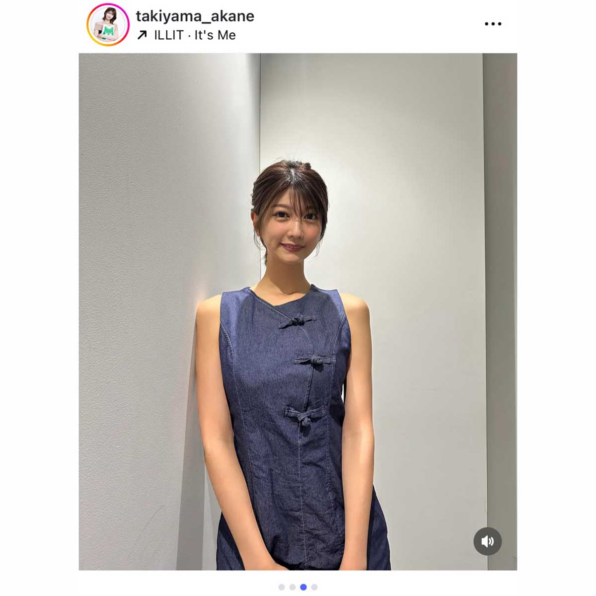 ABEMAの瀧山あかねアナウンサー【写真：インスタグラム（@takiyama_akane）より】