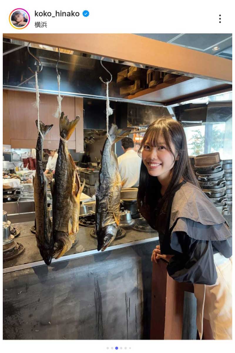 片沼日奈子【写真:インスタグラム(@koko_hinako)より】