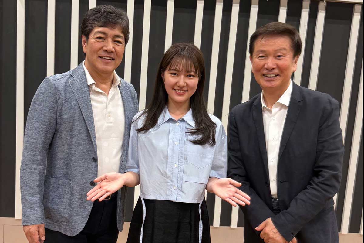野口五郎、長女とメディア初共演　命名の由来と胎教を告白「ある意味、人体実験ですかね」