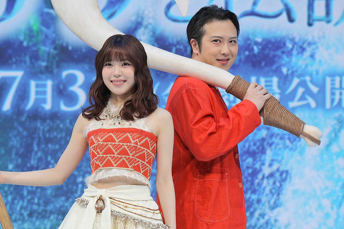 ME:I・TSUZUMI、モアナの日本版声優に決定　サプライズ発表を告白「最終オーディションと聞いて…」