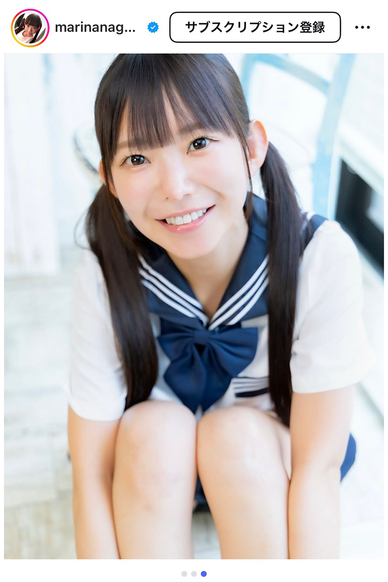 長澤茉里奈の実際の投稿【写真:インスタグラム(@marinanagasawa1008)より】