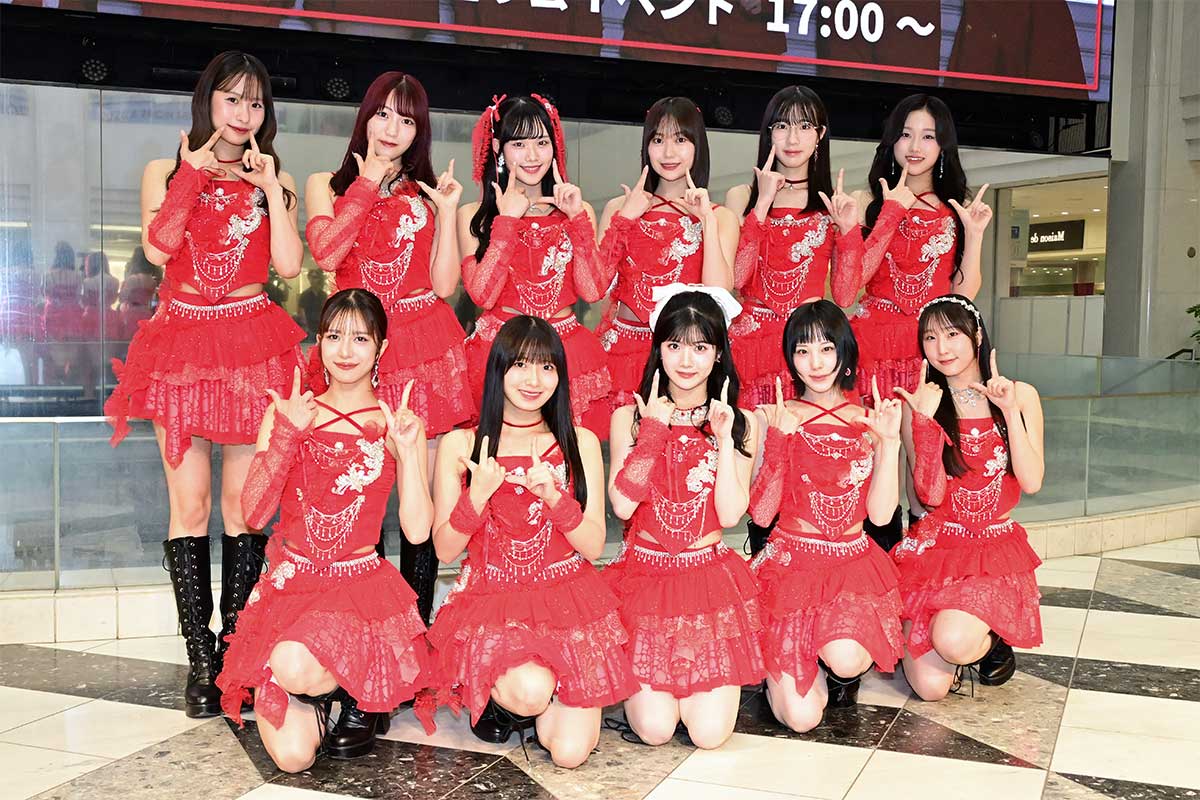 Juice=Juice、池袋・噴水広場で『盛れ！ミ・アモ－レ』など生披露　大歓声浴びる
