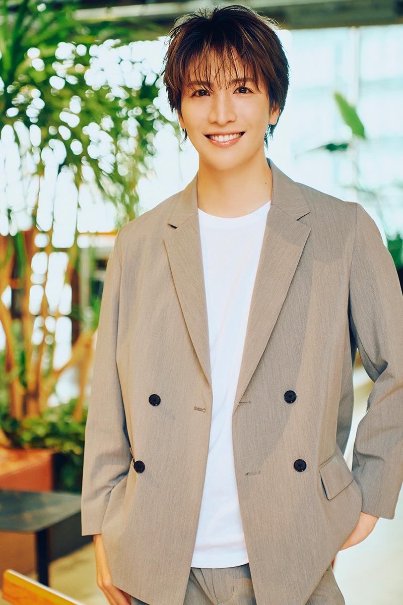 芝居への挑戦も力強く語った【写真:高田啓矢】