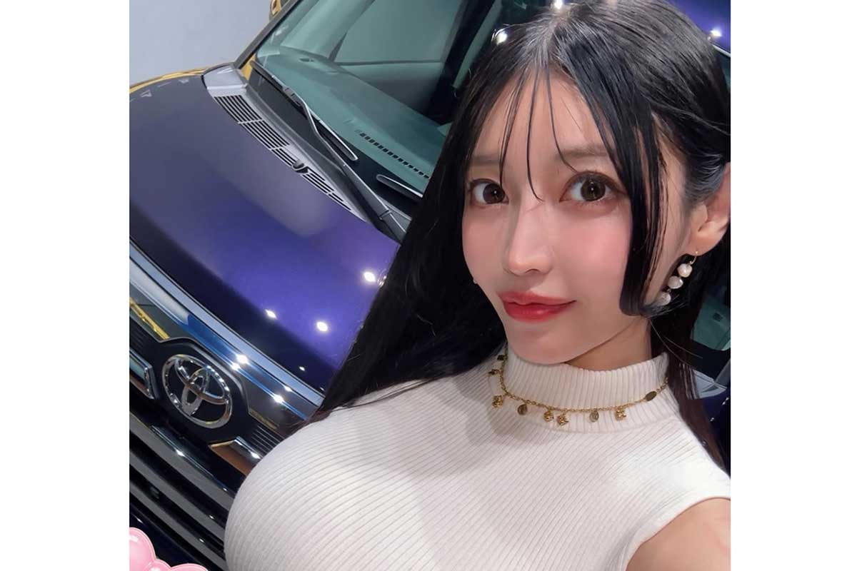 みねりお、ド派手ボディーの新愛車が反響拡大「お似合いの色」「素敵」