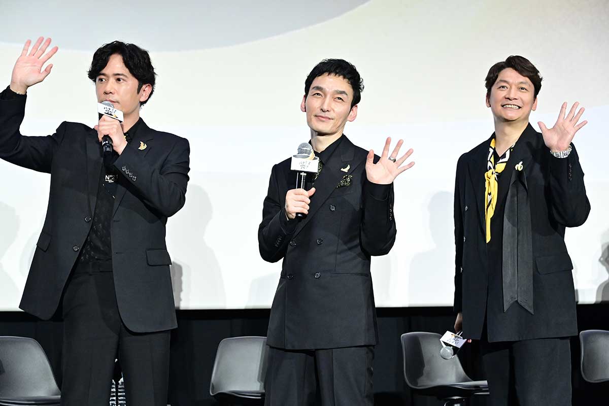草彅剛、稲垣吾郎を「美脚！」と連呼　香取慎吾がツッコミ「ちょっと違うのよ」