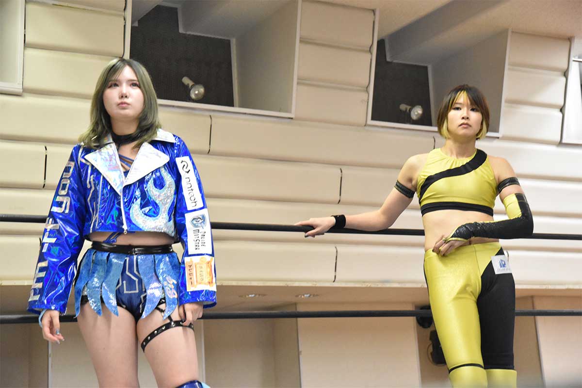 ジャンボ井上（右）とのタッグで王座獲りを目指す【写真：(C)プロフェッショナルレスリングJTO】