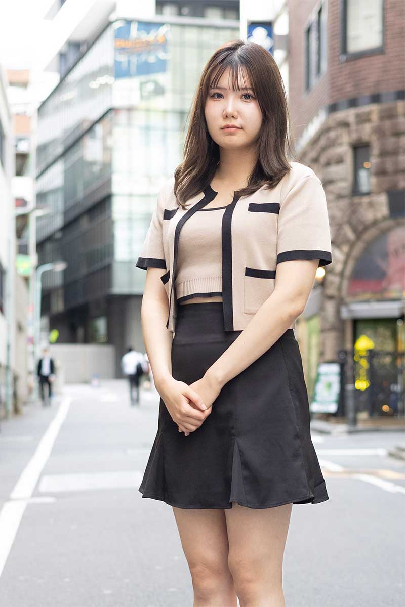 7.10後楽園大会への意気込みを語ったビッグ春華【写真：橋場了吾】