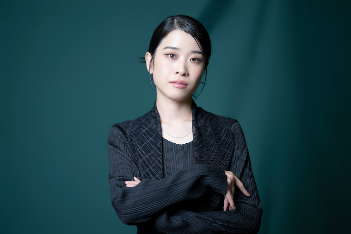 共演者に「いつも助けられている」と感謝を述べる【写真：増田美咲】