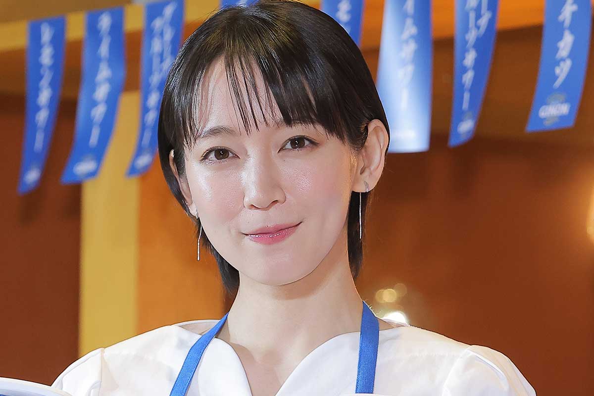 イベントに出席した吉岡里帆【写真:ENCOUNT編集部】
