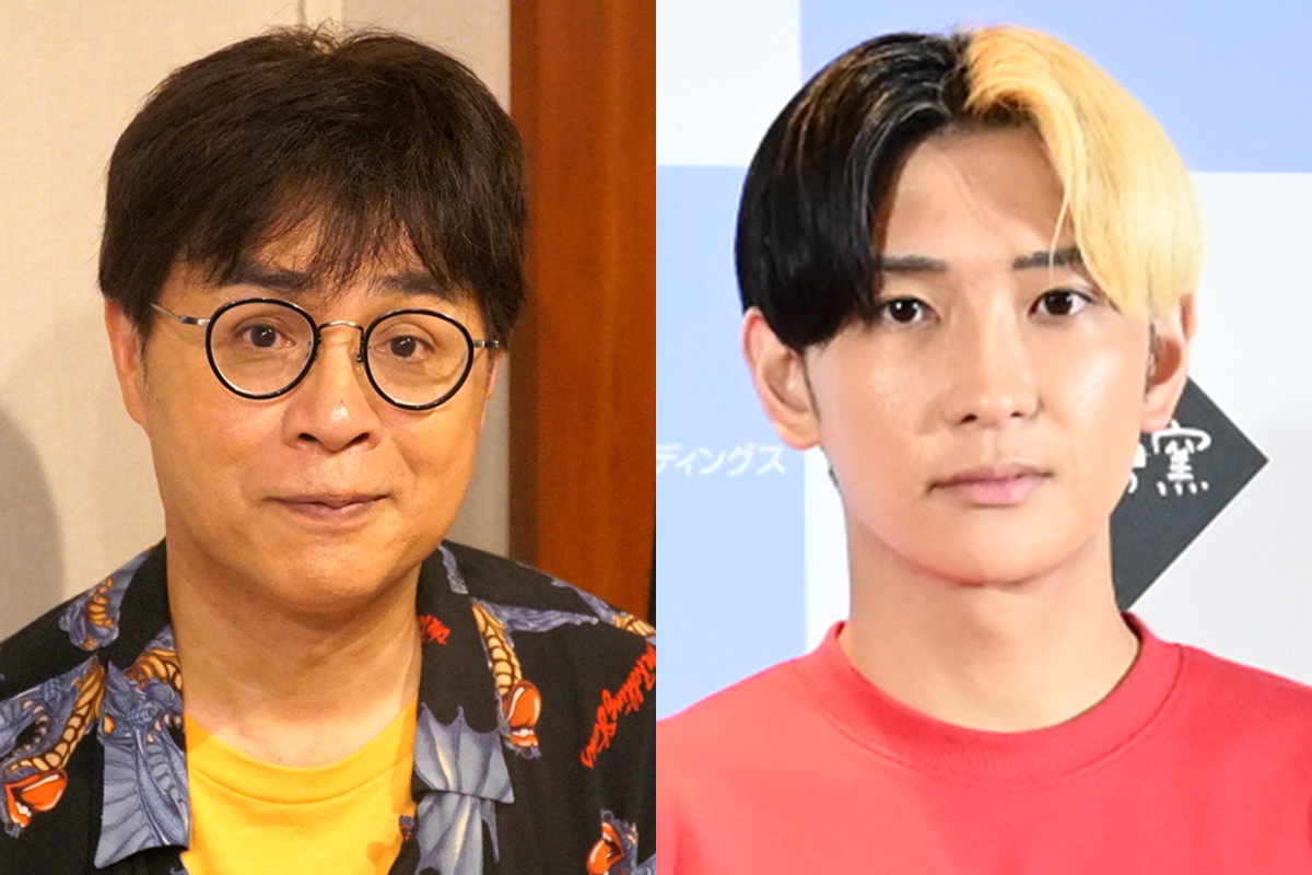 立川志らく（左）とヒカル【写真：ENCOUNT編集部】