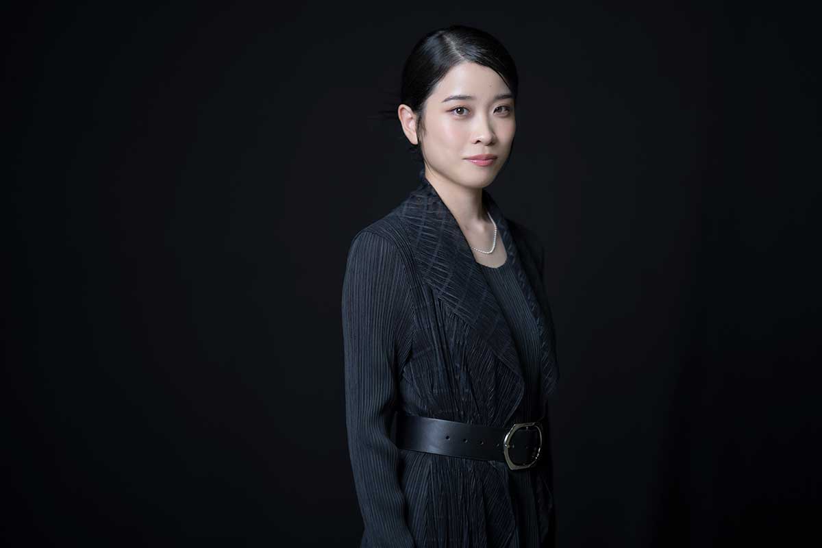 根は「人懐っこいタイプ」だと笑う【写真:増田美咲】